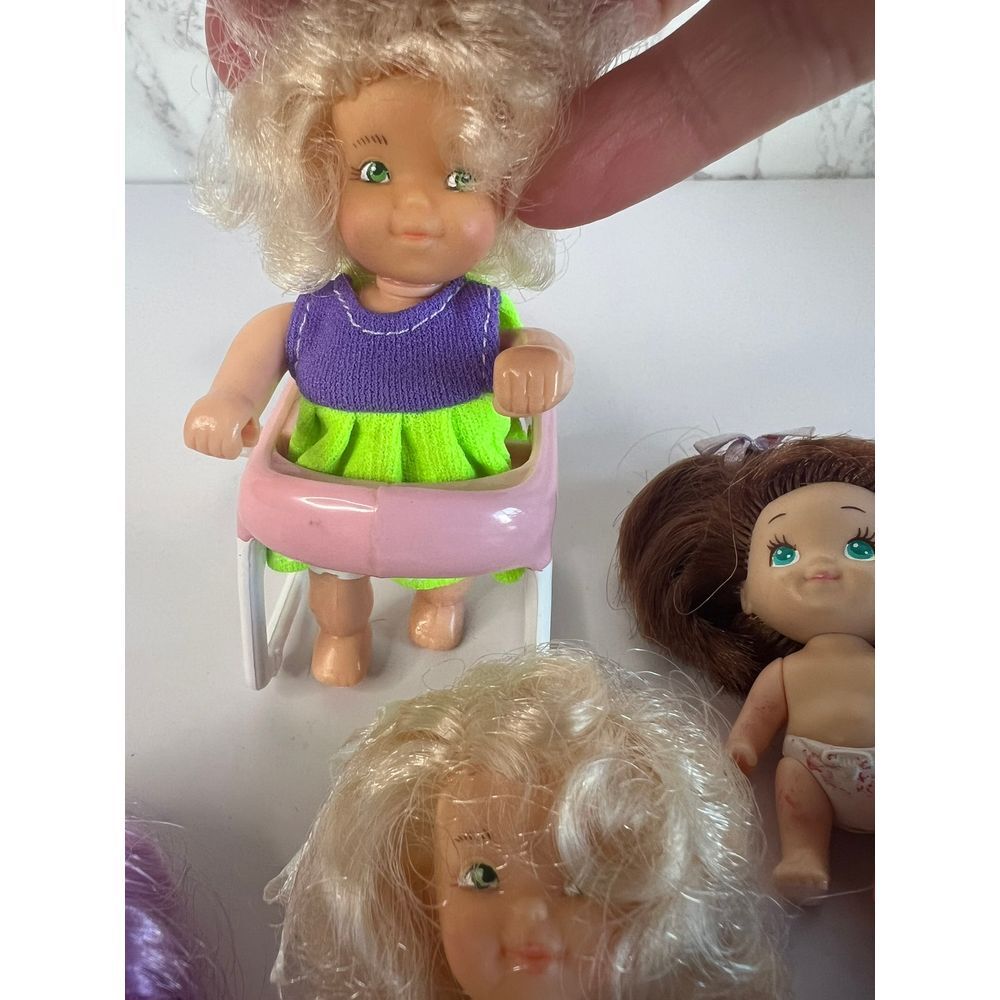 Vintage 1990s Doll Lot: M.I.I. Wind-Up, Quints, Krystal Princess Rare Finds - Picture 5 of 10